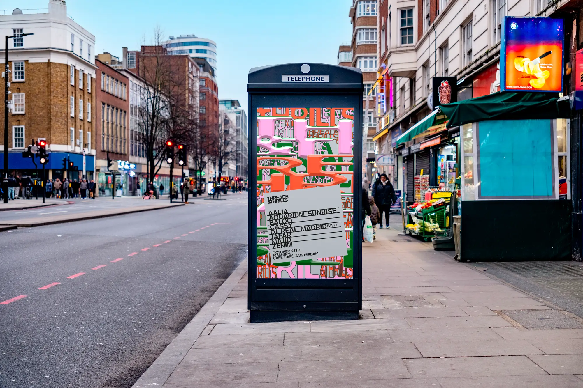 Poster-on-Public-Phone-Mockup